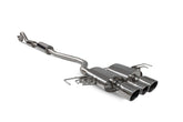 Honda Civic Type R FK8 R/H Drive Non GPF Model Only Resonated cat-back system - Scorpion