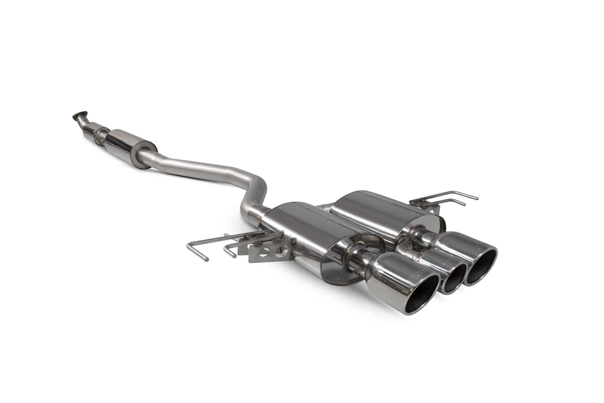 Honda Civic Type R FK8 L/H Drive Non GPF Model Only Resonated flex-back system - Scorpion