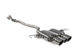 Honda Civic Type R FK8 R/H Drive Part-resonated cat-back system - Scorpion