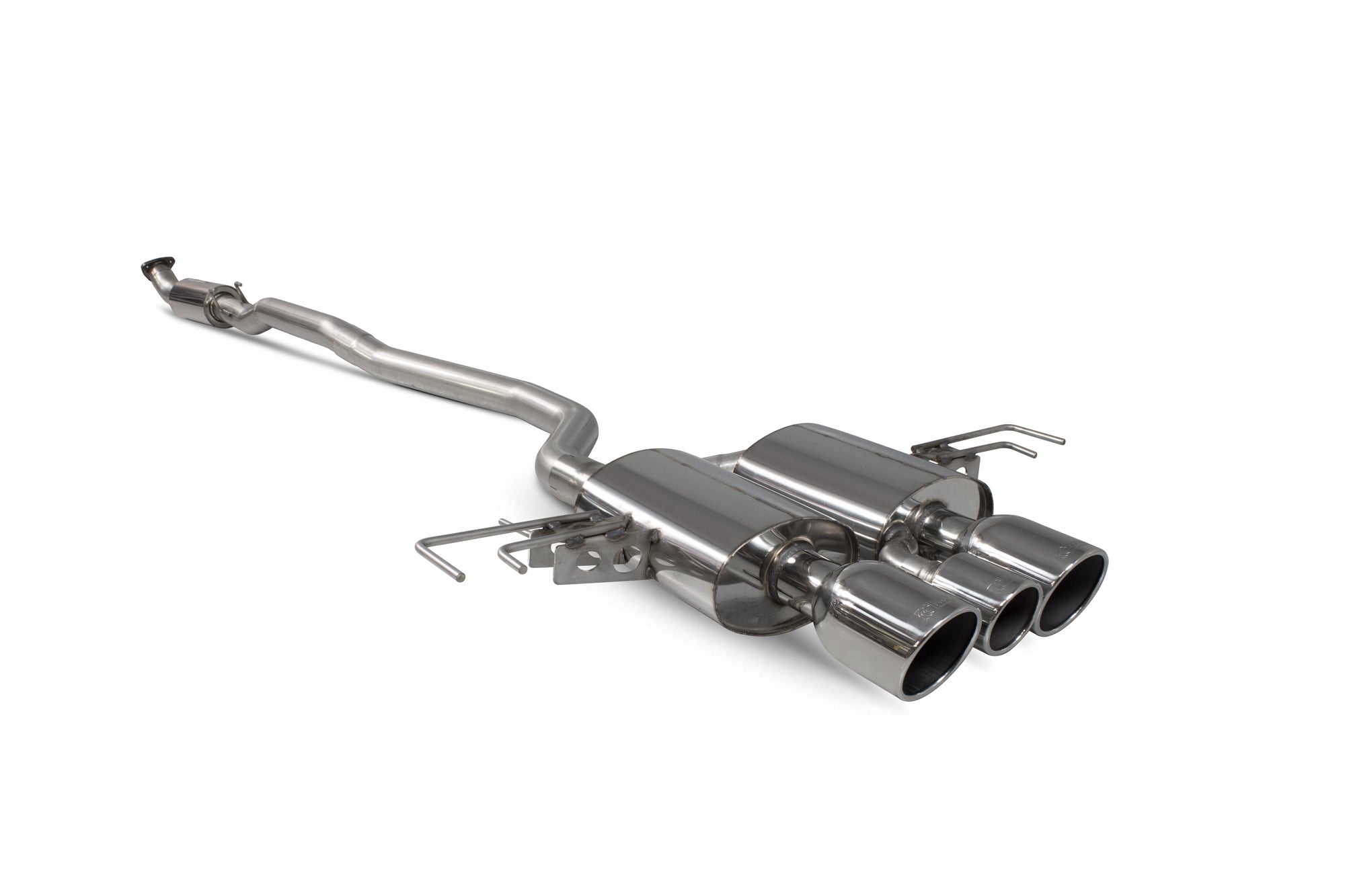 Honda Civic Type R FK8 L/H Drive Part-resonated flex-back system - Scorpion