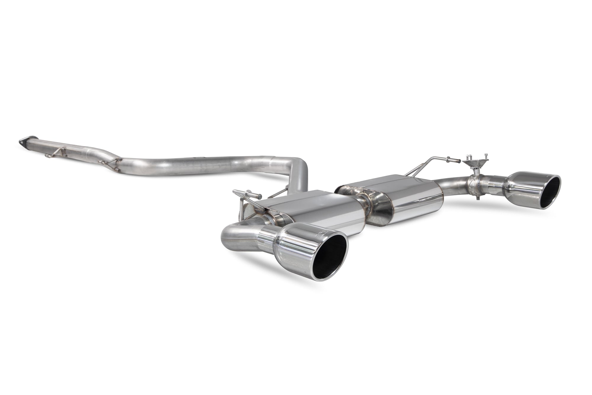 Hyundai i30N Performance Non GPF Model Only Non-resonated cat-back with electronic valve - Scorpion