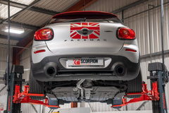 Mini Countryman R60/Paceman R61 Cooper S All4 Non-resonated cat-back system - Scorpion