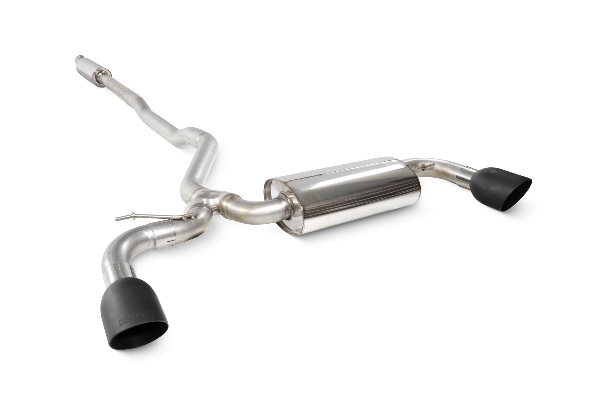Mini Clubman F54 Cooper S 15-18 Non GPF Models Resonated Cat-Back System - Scorpion