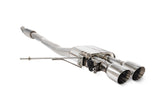 Mini Cooper S F56, Non-GPF Model Only TunR Resonated cat-back system with valve - Scorpion