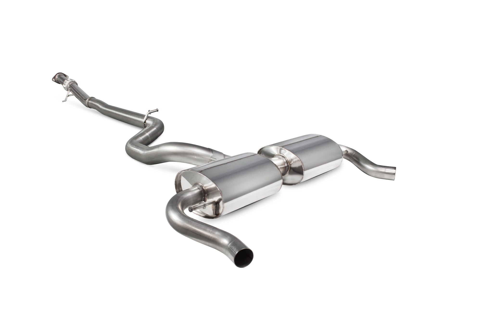 Renault Clio MK4 RS 200 EDC / 220 Trophy Non-resonated cat-back system - Scorpion