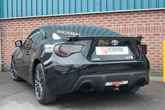 Subaru GT86/GR86/Scion FR-S/BRZ Non-resonated cat-back system - Scorpion
