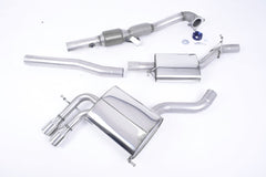 Milltek Audi A3 2.0T FSI QUATTRO 5 DOOR SPORTBACK (2004 to 2012) Cat-back Exhaust - Resonated (Quieter). Requires a Stage 2 ECU remap
