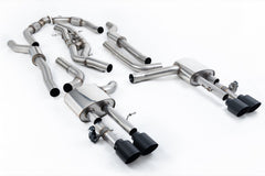 Milltek Audi S8 D5 4.0 TFSI V8 SALOON / SEDAN Cat-back Exhaust - LONG WHEEL BASE (NON OPF/GPF US/ROW MODELS) (2020 and Later) - EC Approval Awaiting Testing
