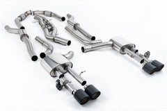 Milltek Audi S8 D5 4.0 TFSI V8 SALOON / SEDAN Cat-back Exhaust - LONG WHEEL BASE (NON OPF/GPF US/ROW MODELS) (2020 and Later) - EC Approval Awaiting Testing