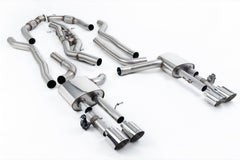 Milltek Audi S8 D5 4.0 TFSI V8 SALOON / SEDAN Cat-back Exhaust - LONG WHEEL BASE (NON OPF/GPF US/ROW MODELS) (2020 and Later) - Louder