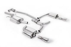 Milltek Audi A4 3.0 TDI B8 QUATTRO SALOON AND AVANT (2008 to 2011) Dual Outlet