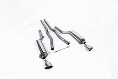Milltek Audi RS6 C5 V8 Cat-back Exhaust BI-TURBO SALOON & AVANT (2002 to 2004) Non-resonated (louder)