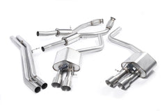 Milltek Audi S8 D4 4.0 TFSI QUATTRO TIPTRONIC (2013 to 2018) Cat-back Exhaust - ECE Approved