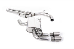 Milltek Audi RS3 SPORTBACK S TRONIC (8P) (2011 to 2012) Titanium Tips. Includes Active Exhaust Valve.