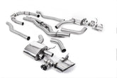 Milltek Audi RS7 C8 4.0 V8 Cat-back Exhaust BI-TURBO (NON OPF/GPF US/ROW MODELS) (2019 and Later) - Does not require cutting of the OE System
