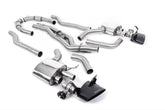 Milltek Audi RS7 C8 4.0 V8 Cat-back Exhaust BI-TURBO (NON OPF/GPF US/ROW MODELS) (2019 and Later) - (Loudest) Does not requires cutting of the OE system
