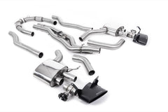 Milltek Audi RS7 C8 4.0 V8 Cat-back Exhaust BI-TURBO (NON OPF/GPF US/ROW MODELS) (2019 and Later) - (Loudest) Does not requires cutting of the OE system