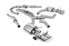 Milltek Audi RS7 C8 4.0 V8 Cat-back Exhaust BI-TURBO (NON OPF/GPF US/ROW MODELS) (2019 and Later) - Does not requires cutting of the OE system