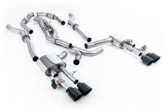 Milltek Audi S8 D5 4.0 TFSI V8 SALOON / SEDAN Cat-back Exhaust - STANDARD WHEEL BASE (NON OPF/GPF US/ROW MODELS) (2020 and Later) - ECE R59 Approved
