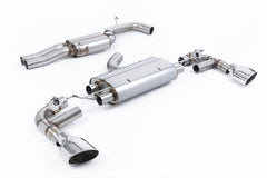 Milltek Audi TT MK3 TTRS 2.5TFSI QUATTRO (OPF/GPF MODELS) (2019 and Later) Cat-back Exhaust - EC Approval Coming Soon (Awaiting Testing)