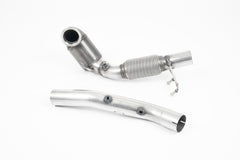 Milltek Cast Downpipe 200 Cell HJS Cat + GPF/OPF Bypass fits Milltek Cat-back Golf MK7.5 GTI P.Pack GPF/OPF 2019-2020 (SSXVW539)