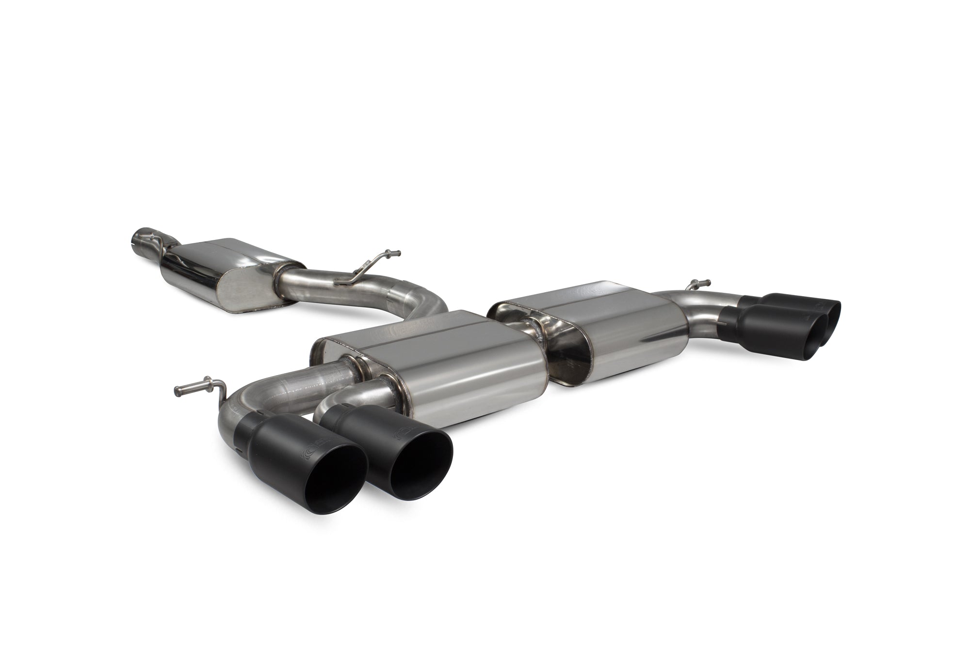 Volkswagen Golf MK7 R Resonated cat-back system with no valves - Scorpion