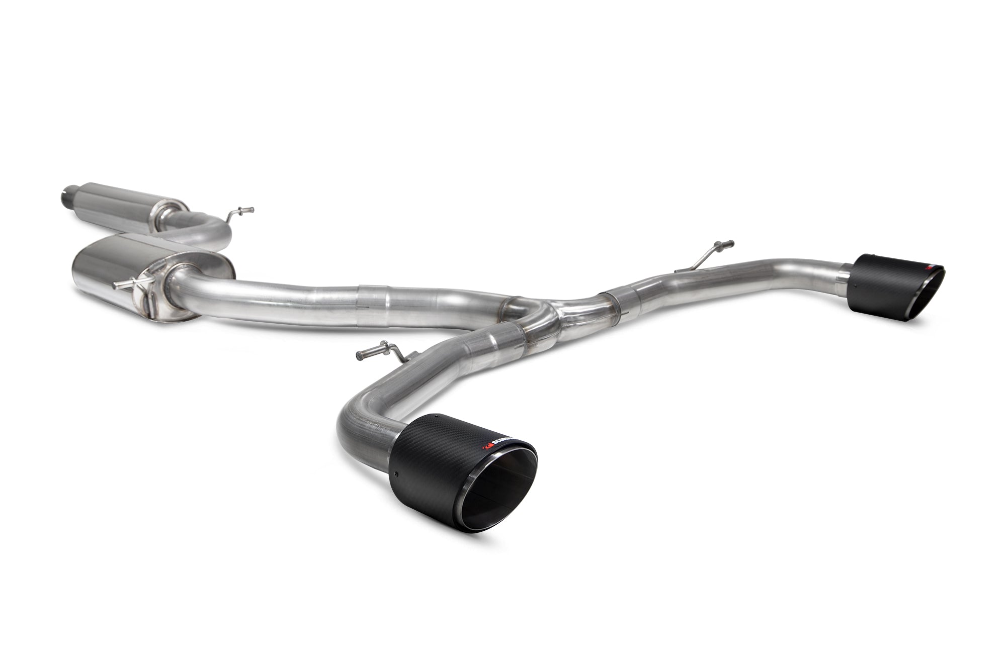 Volkswagen Golf MK8 / MK8.5 GTi Resonated GPF-back system - Scorpion