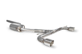 Volkswagen Scirocco R Resonated Predator Cat-back System - Scorpion