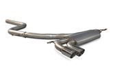 Volkswagen Golf MK6 GT 2.0 Tdi Non-resonated cat-back system - Scorpion