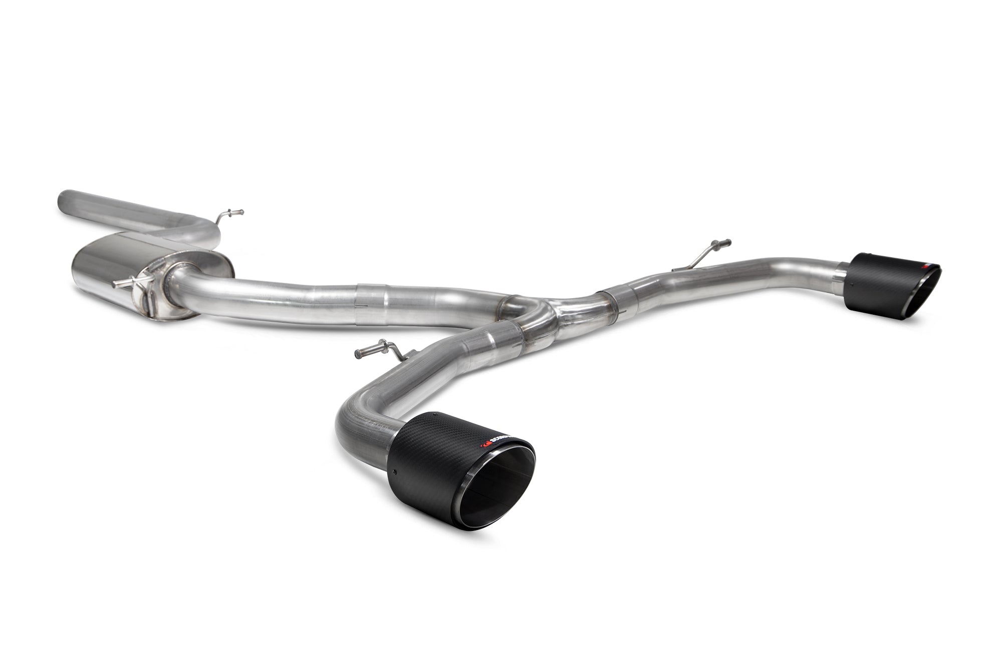 Volkswagen Golf MK8 / MK8.5 GTi Non-resonated GPF-back system - Scorpion