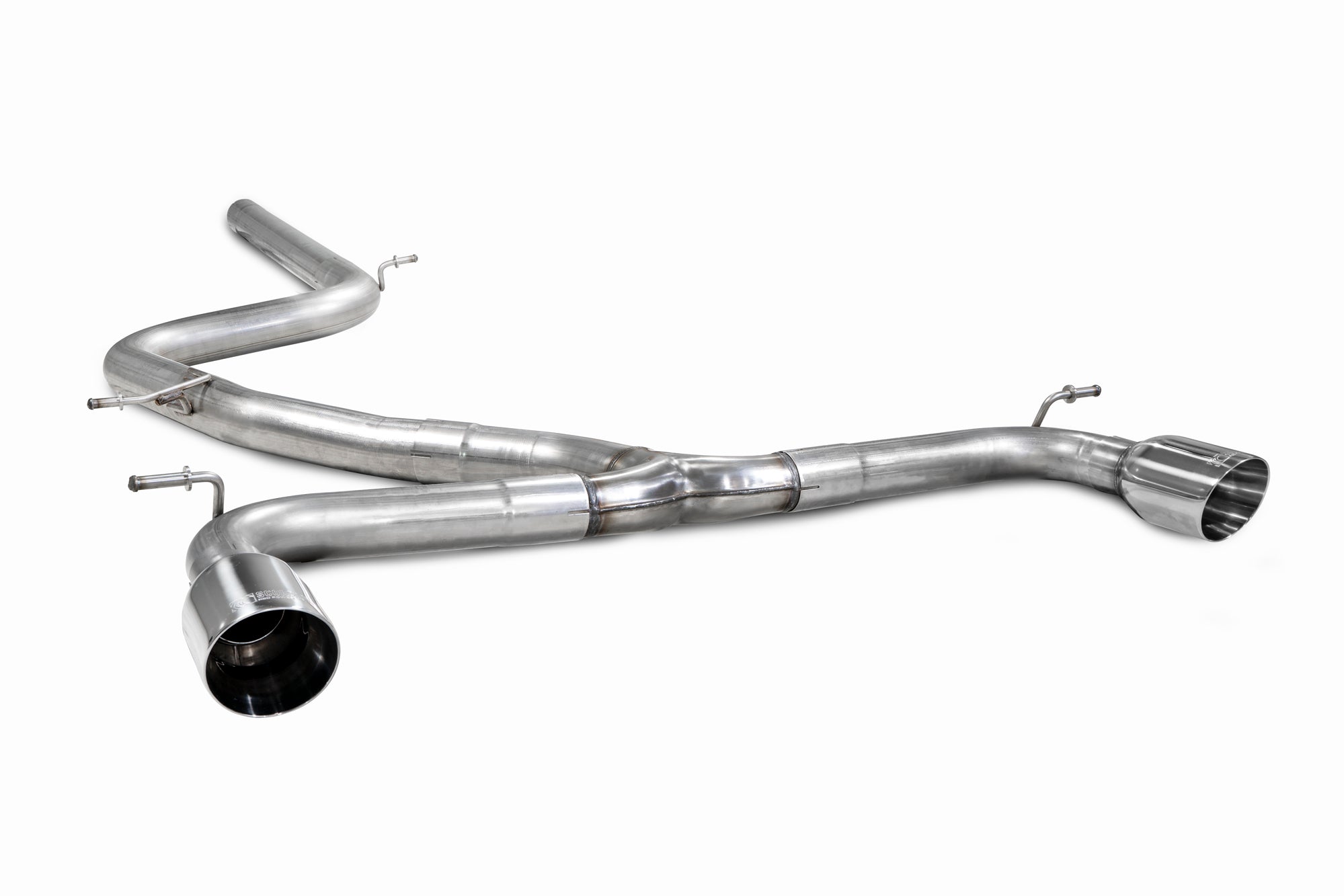 Volkswagen Golf MK7 & 7.5 GTD Cat-back gti style system - Scorpion