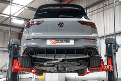 Volkswagen Golf MK8 / MK 8.5 GTi Clubsport Non-resonated Predator GPF-back system - Scorpion