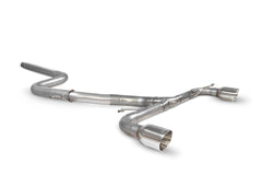Volkswagen Scirocco R Non-resonated Predator Cat-back System - Scorpion
