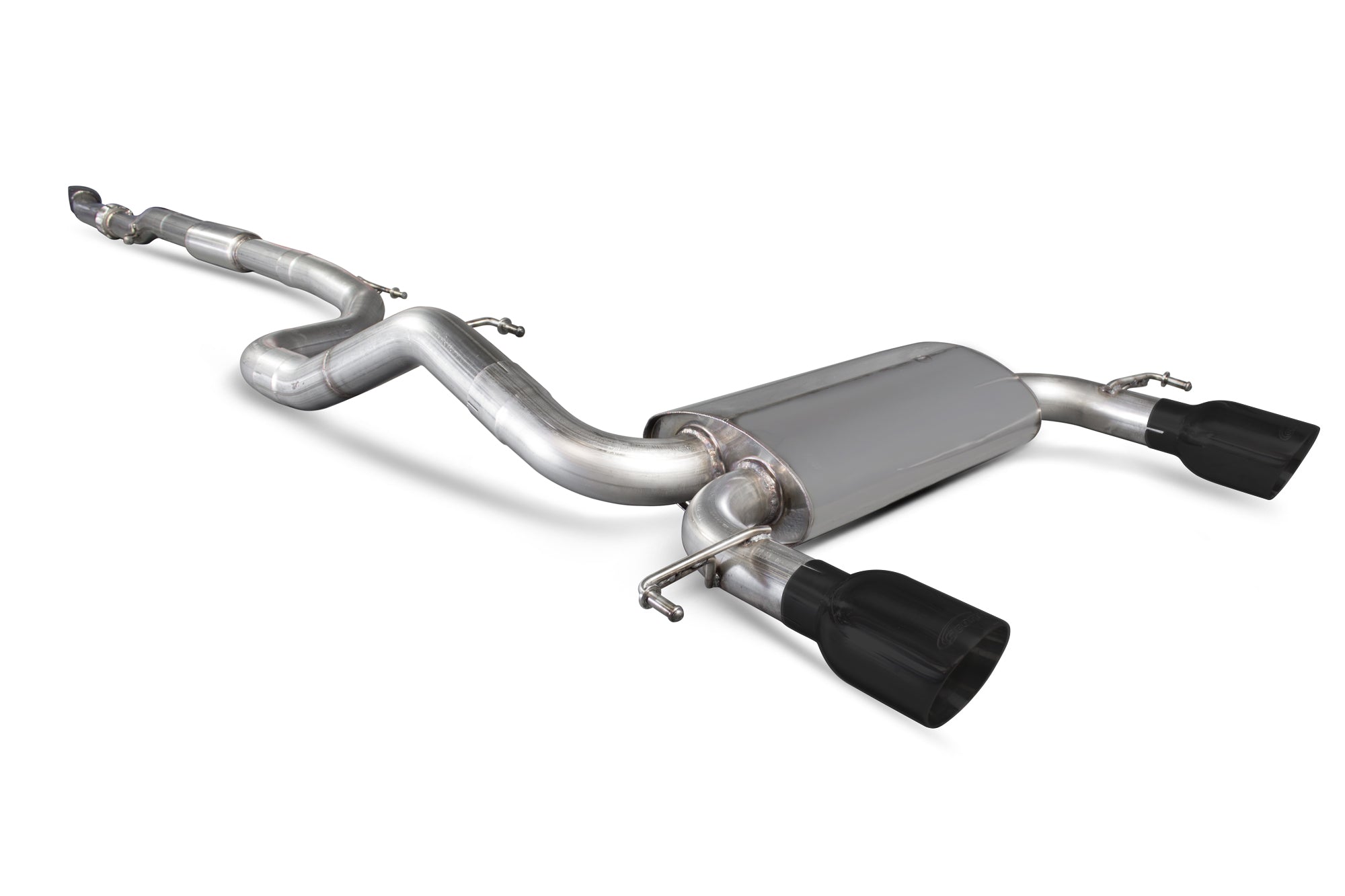 Vauxhall Corsa E VXR Resonated cat-back system - Scorpion