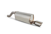 Vauxhall Corsa D 1.0/1.2/1.4 Rear silencer - Scorpion