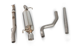 Vauxhall Corsa D 1.0/1.2/1.4 Non-resonated cat-back system - Scorpion
