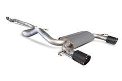 Vauxhall Corsa 'E' VXR Non-resonated cat-back system - Scorpion