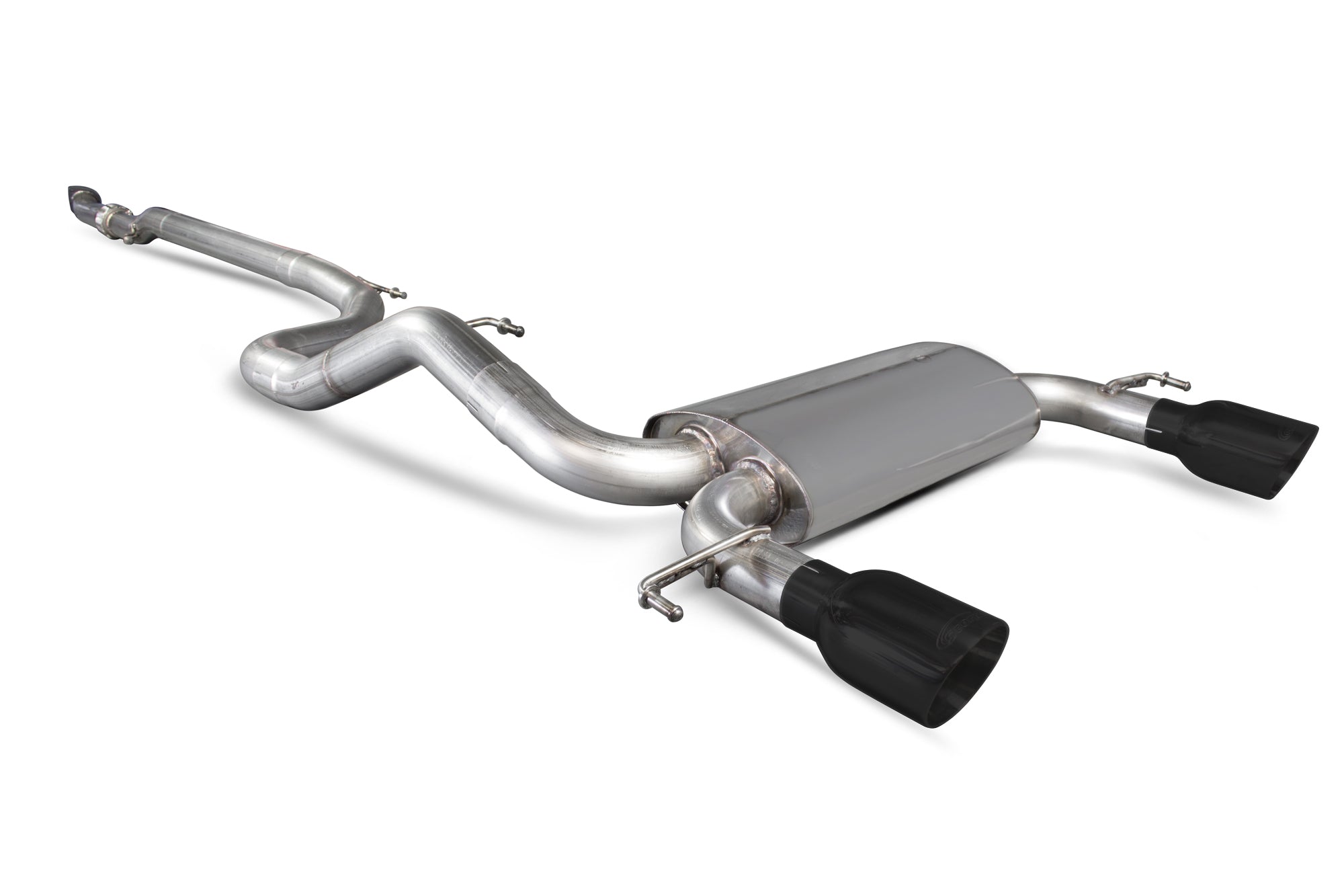 Vauxhall Corsa E VXR Non-resonated cat-back system - Scorpion