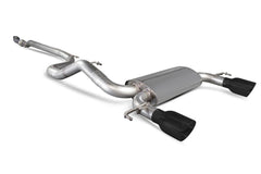 Vauxhall Corsa E VXR Non-resonated cat-back system - Scorpion