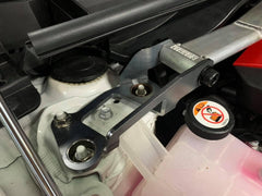 SUMMIT & Swave Graphite Grey Front Upper Strut Brace for Toyota Yaris GR