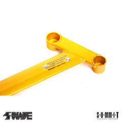 SUMMIT & SWAVE Front Lower Back Big 4 Point Chassis Brace for Toyota Yaris GR