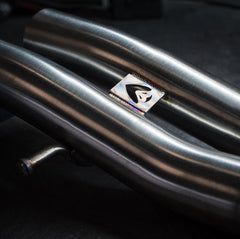 VW Polo GTI (AW) Mk6 2.0 TSI (17-18 Pre-GPF Models) Venom Rear Box Delete Race Cat Back Performance Exhaust