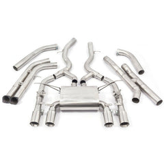 BMW M3 (F80) 3" Valved Primary Cat Back Performance Exhaust