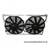 AIRTEC Motorsport Twin 11-inch Slim Line Fan Package for Cosworths