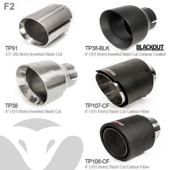 Mini (Mk3) Cooper S (F56 LCI) Facelift 3" Valved GPF Back Performance Exhaust