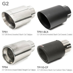 VW Polo GTI (AW) Mk6 2.0 TSI (17-18 Pre-GPF Models) Venom Rear Box Delete Race Cat Back Performance Exhaust