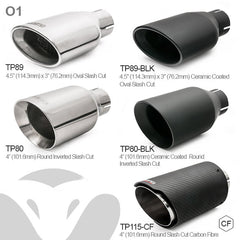 Audi S3 (8Y) 5 door Sportback Valved Turbo Back Performance Exhaust