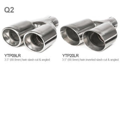 Audi A5 2.0 TDI Coupe (S-Line) Dual Exit S5 Style Performance Exhaust Conversion