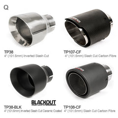 BMW M340i (G20/G21) (19>) (UK/EU) Valved Quad Exit GPF/PPF Back Performance Exhaust