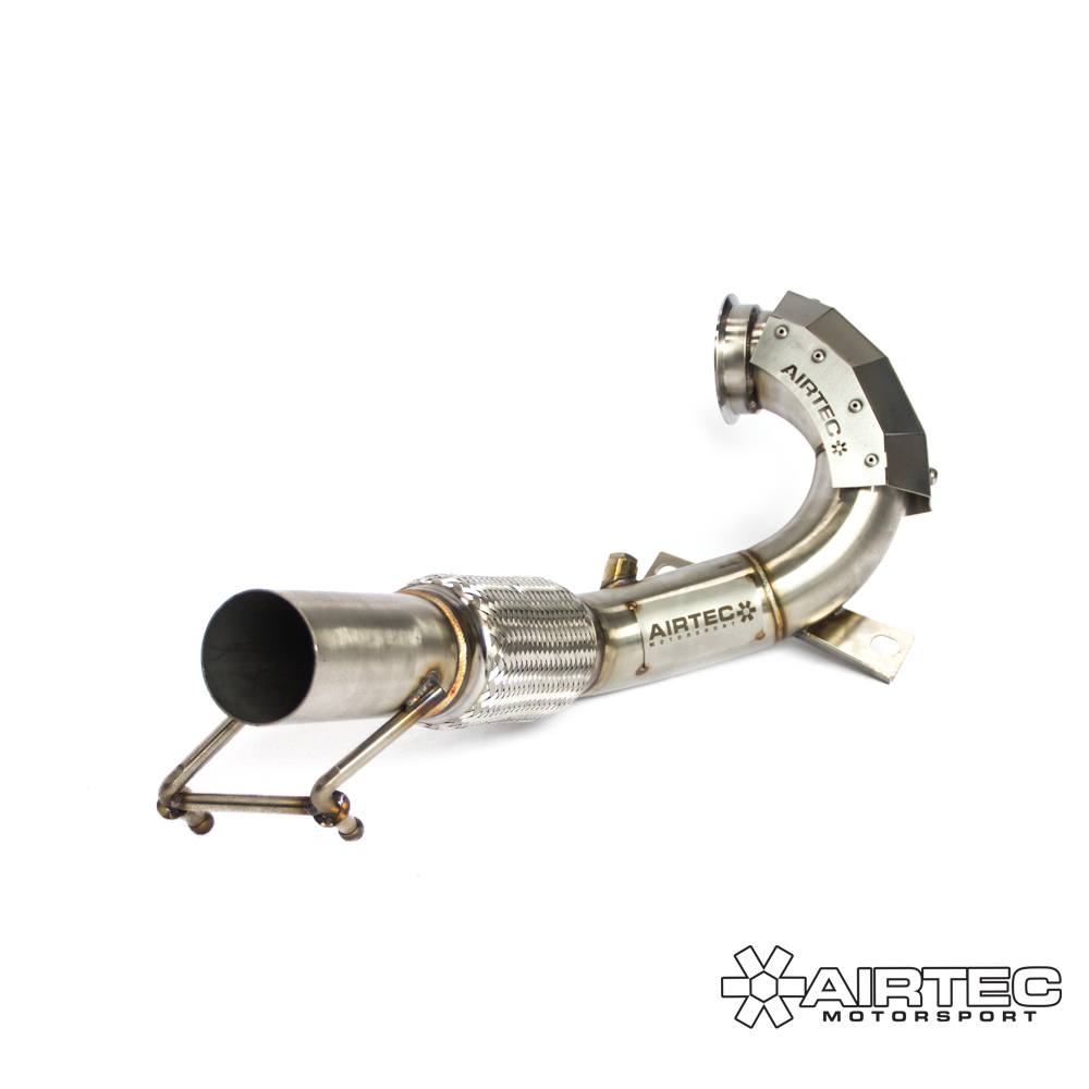 AIRTEC Motorsport De-Cat Downpipe &amp; Centre Section for Golf R Mk7 &amp; 7.5